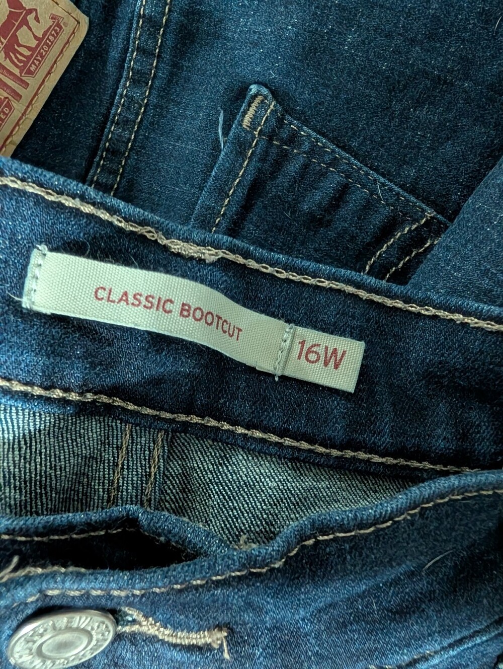 Levi's Classic Bootcut Size 16W - Picture 6 of 7